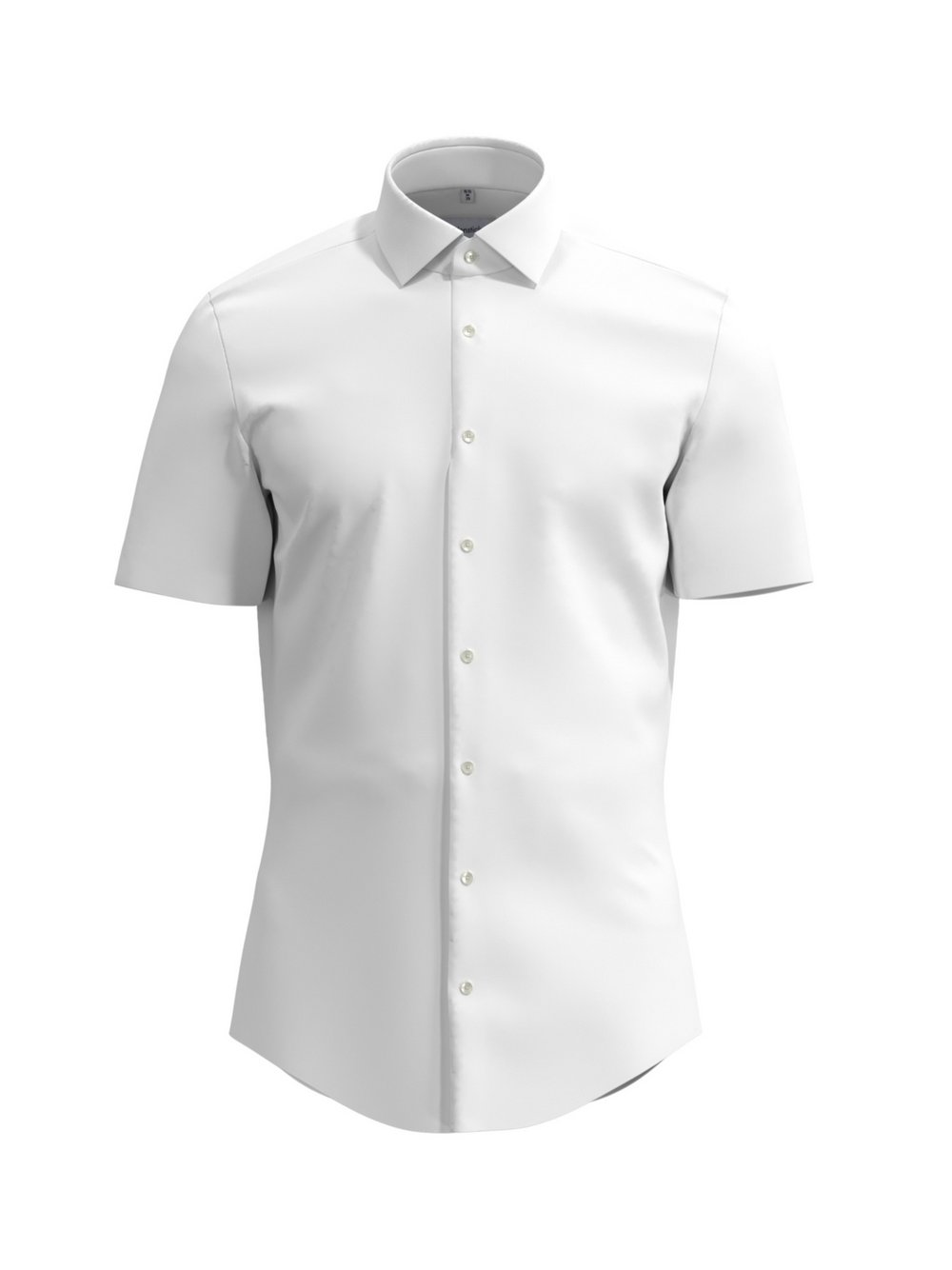 Thumbnail - Seidensticker Performance-Hemd Herren Slim Fit Baumwolle weiß, 40