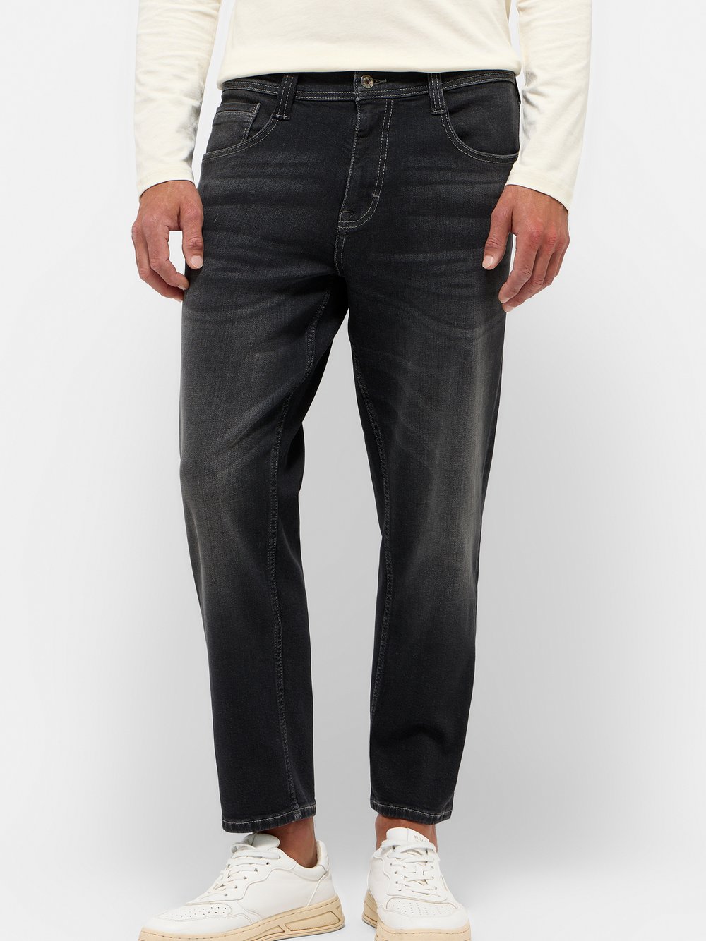 Mustang Jeans Herren Baumwolle schwarz, 34-30