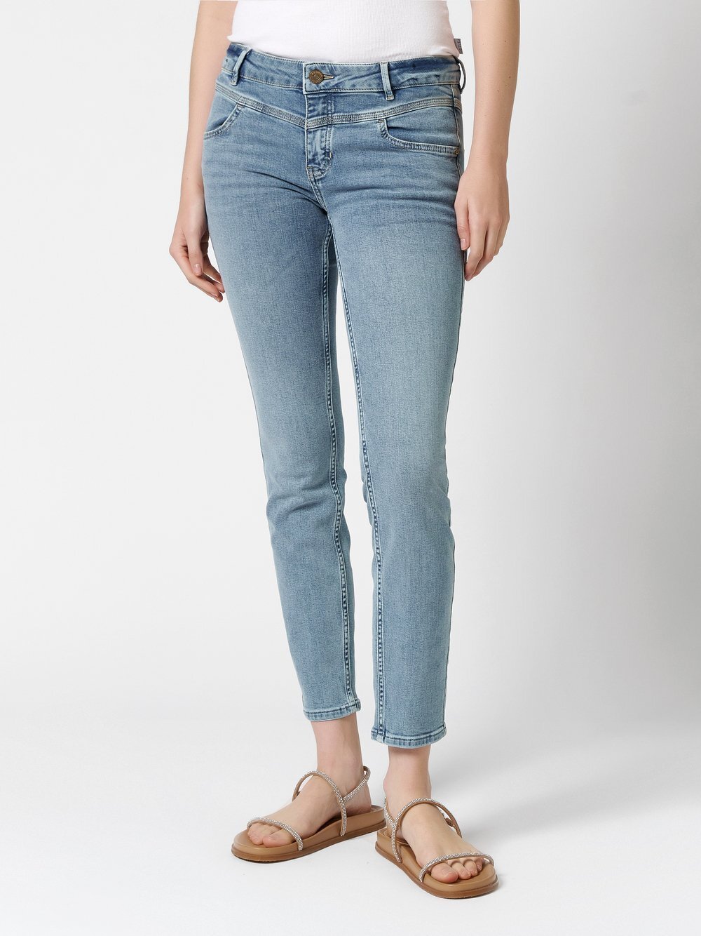 Thumbnail - Rosner Jeans Damen Baumwolle blau, 36-28