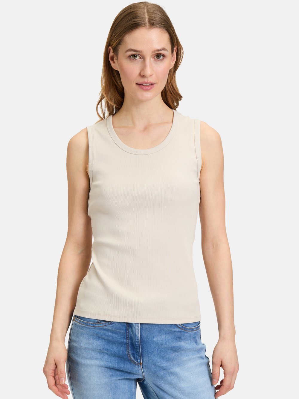 Betty Barclay Trägertop Damen Baumwolle beige, 42