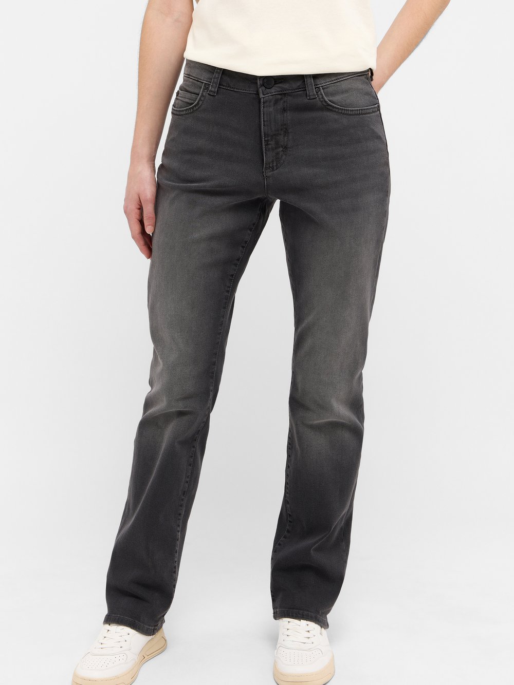 Mustang Jeans Damen Baumwolle schwarz, 40-30