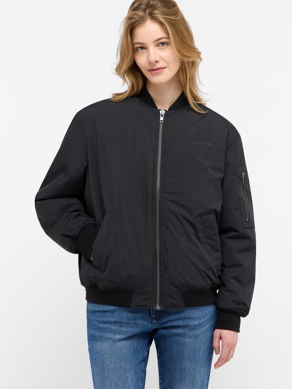 Mustang Blouson Damen schwarz, M