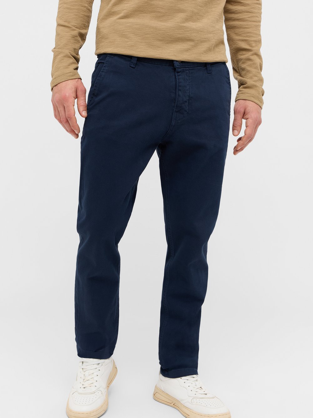 Mustang Chino Hose Herren Baumwolle blau, 38-32