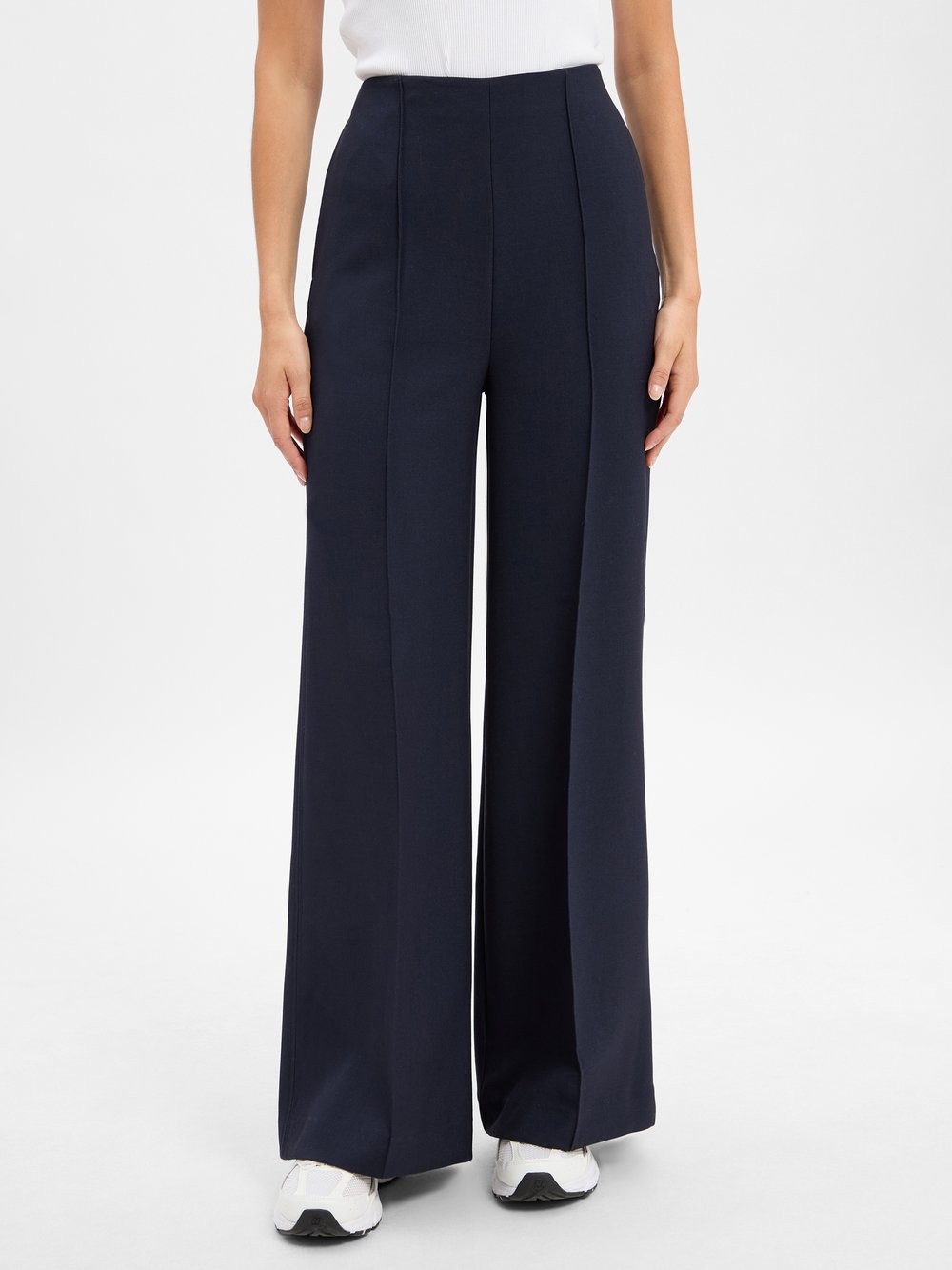 Tommy Hilfiger Stoffhose Damen blau, 36