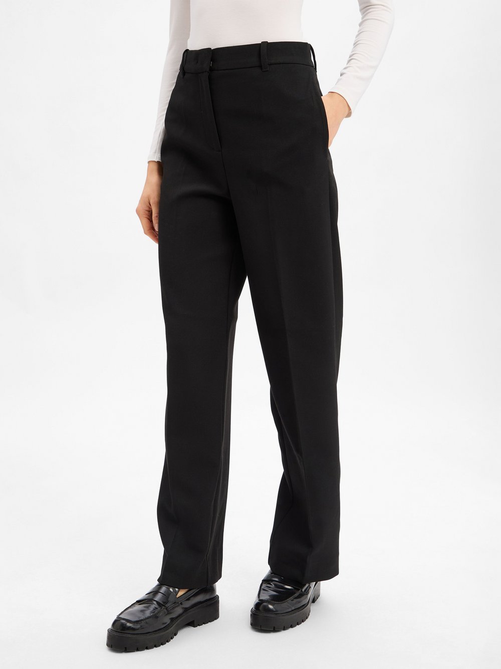 Thumbnail - Tommy Hilfiger Stoffhose Damen schwarz, 36