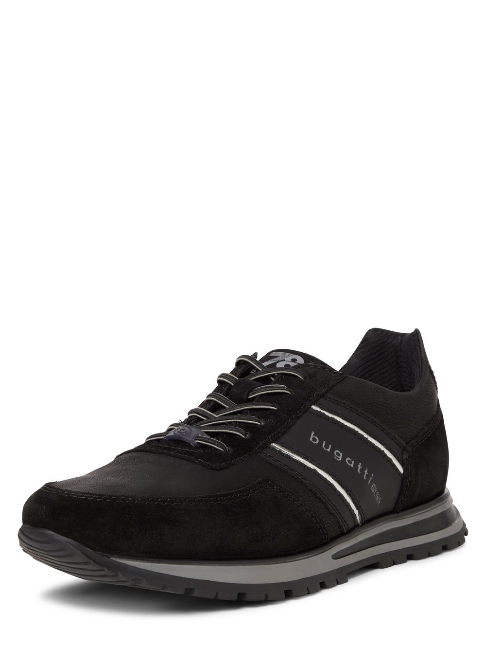 Bugatti Sneaker aus Leder Herren schwarz, 46