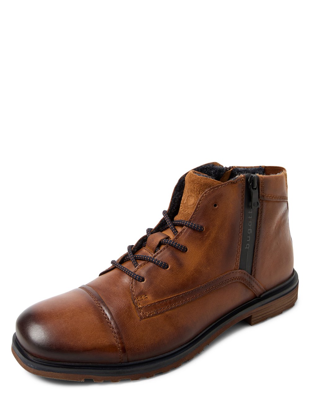 Bugatti Boots Herren Leder braun, 43