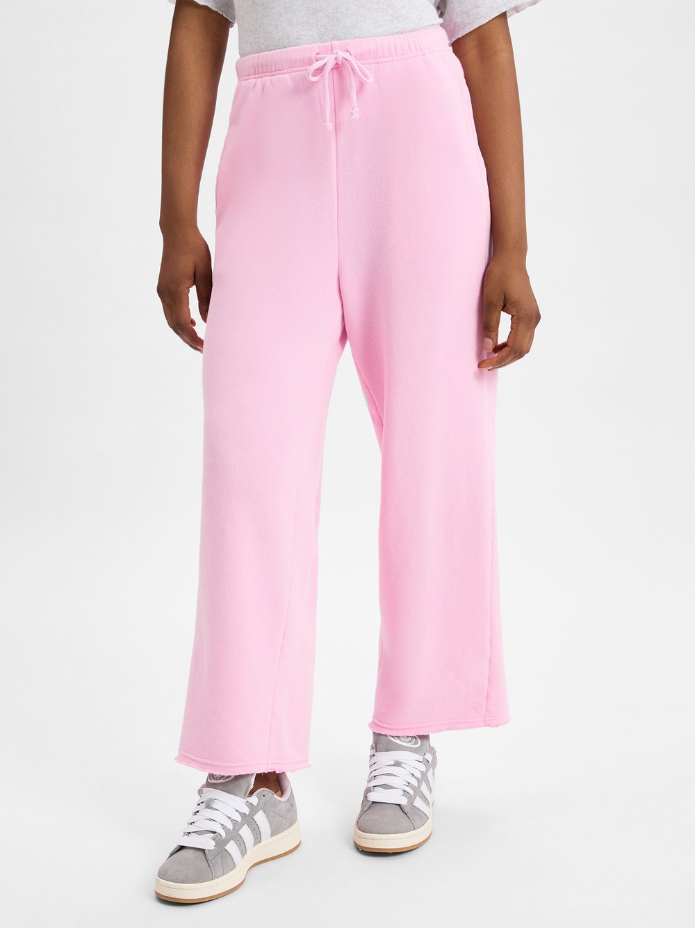 american vintage Jogginghose Damen Baumwolle rosa, M