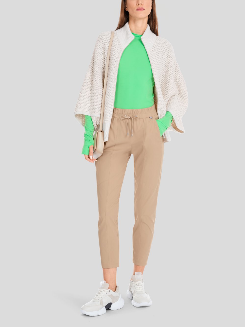Marc Cain Hose Damen Polyamid braun, 38