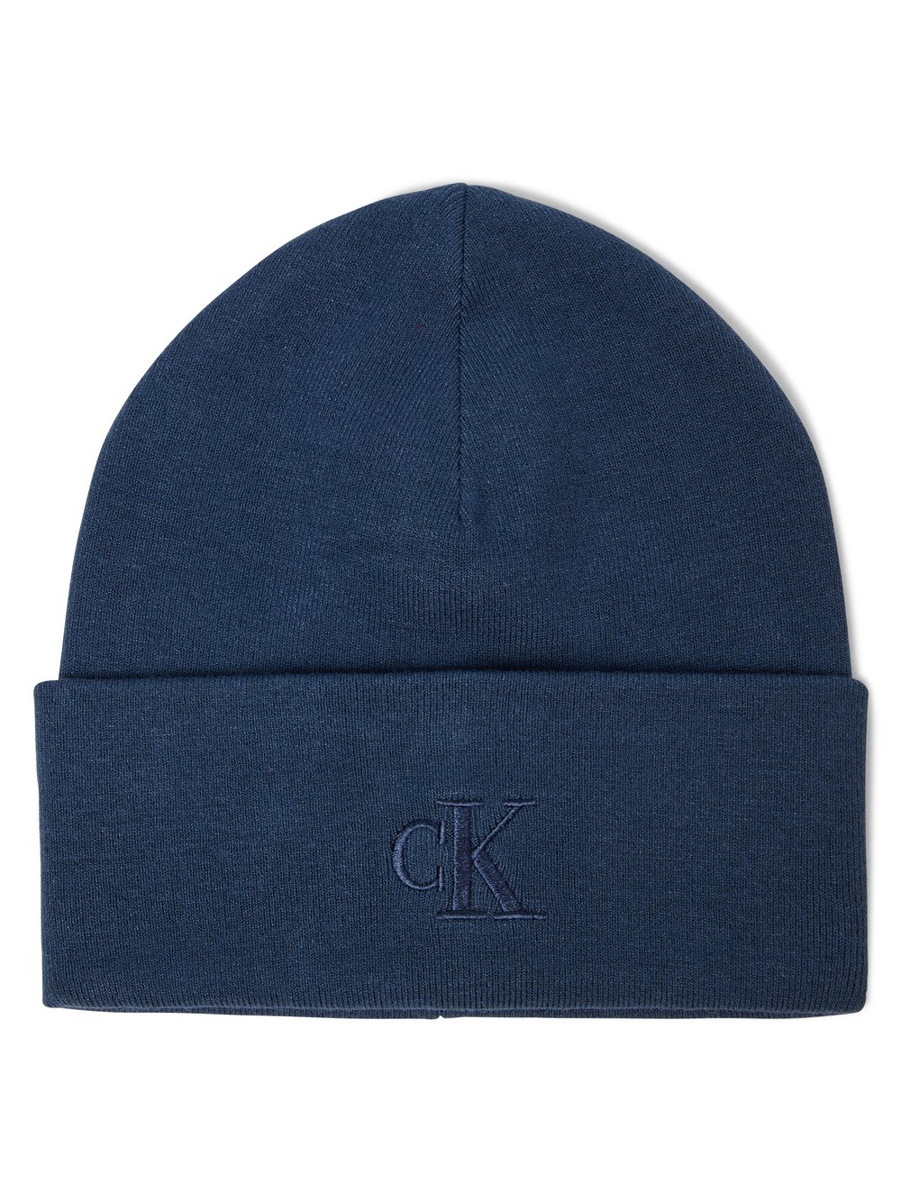 Calvin Klein Mütze Damen Viskose blau, ONE SIZE