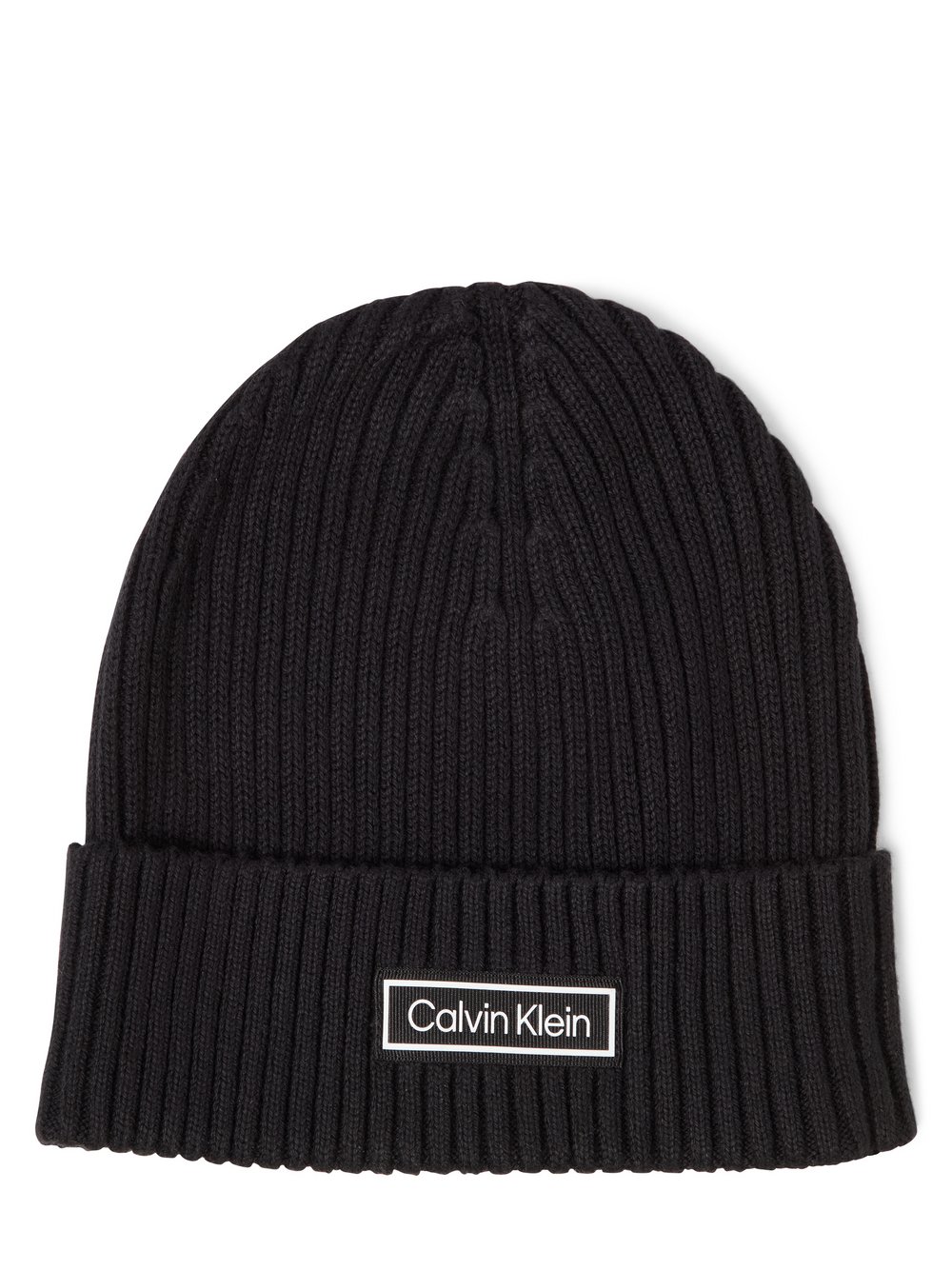 Thumbnail - Calvin Klein Jeans Strickmütze mit Cashmere-Anteil Damen Baumwolle blau, ONE SIZE