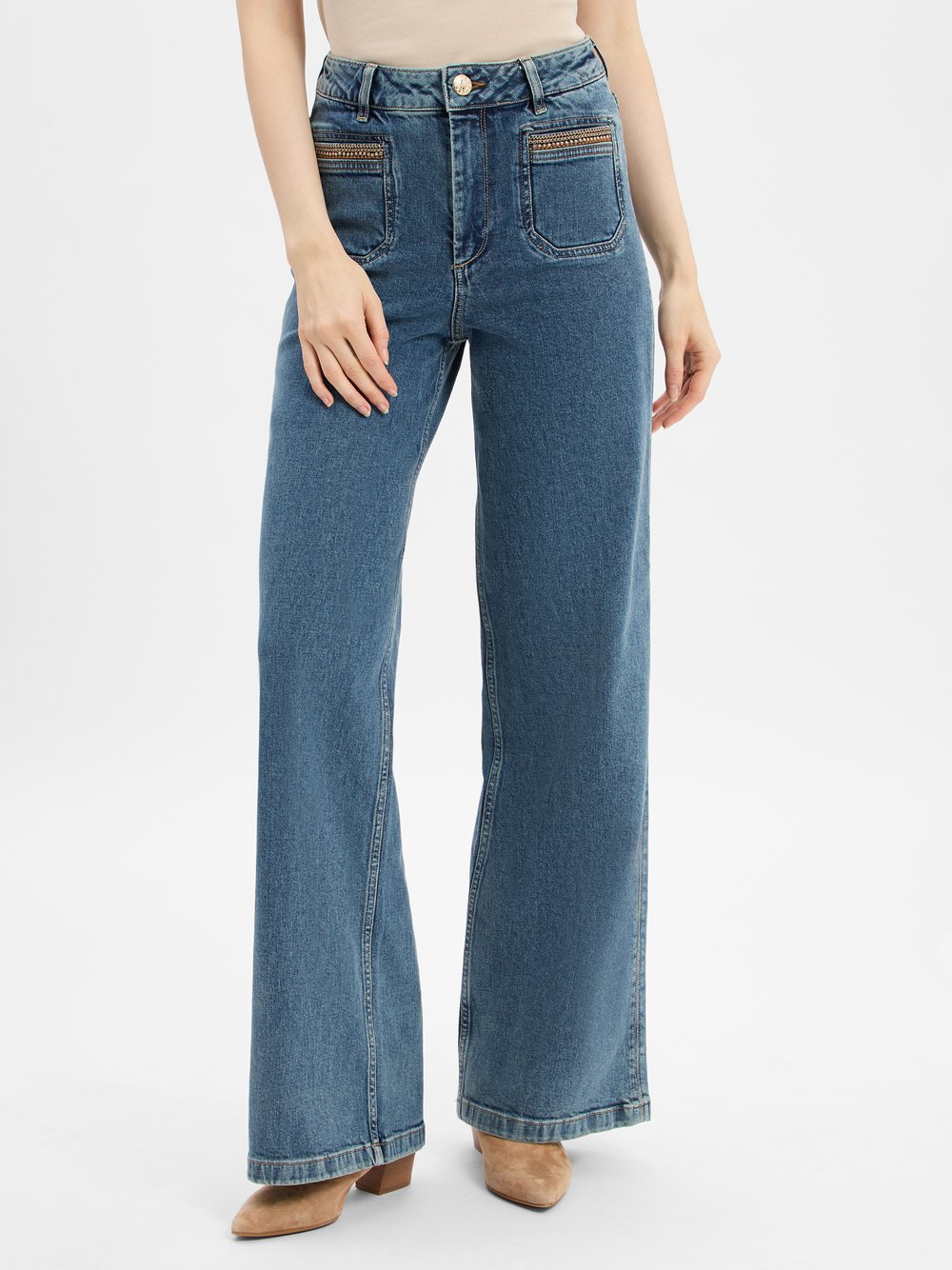 MOS MOSH Jeans Damen blau, 26