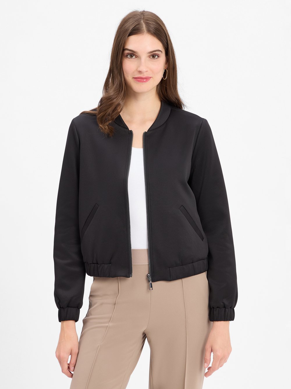 comma Blouson Damen Baumwolle schwarz, 36