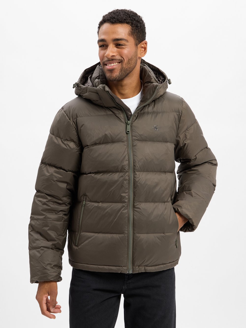 Thumbnail - Calvin Klein Jeans Daunenjacke Herren mehrfarbig, XL