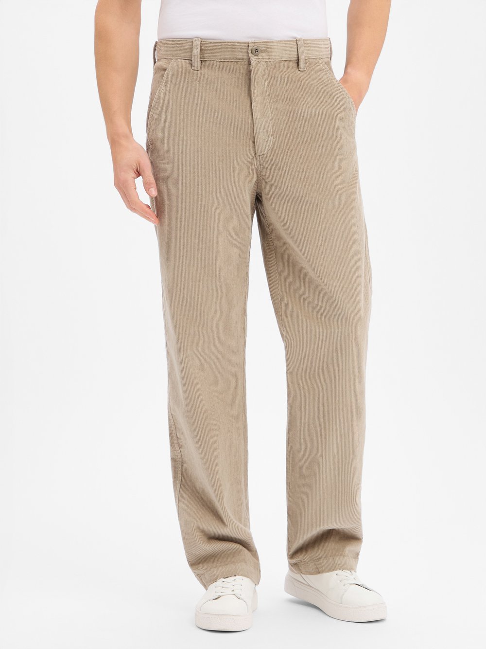 Calvin Klein Jeans Cordhose Herren beige, 34-32