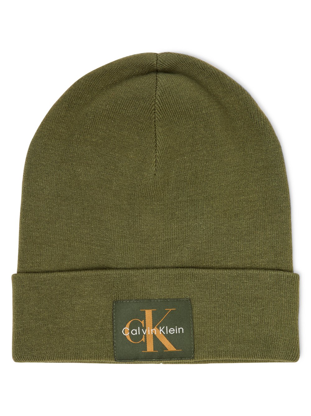 Calvin Klein Jeans Mütze Herren Viskose grün, ONE SIZE