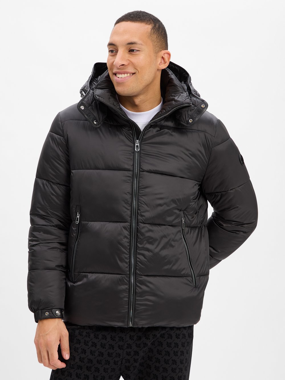 Thumbnail - JOOP! Steppjacke Herren Polyamid schwarz, 56