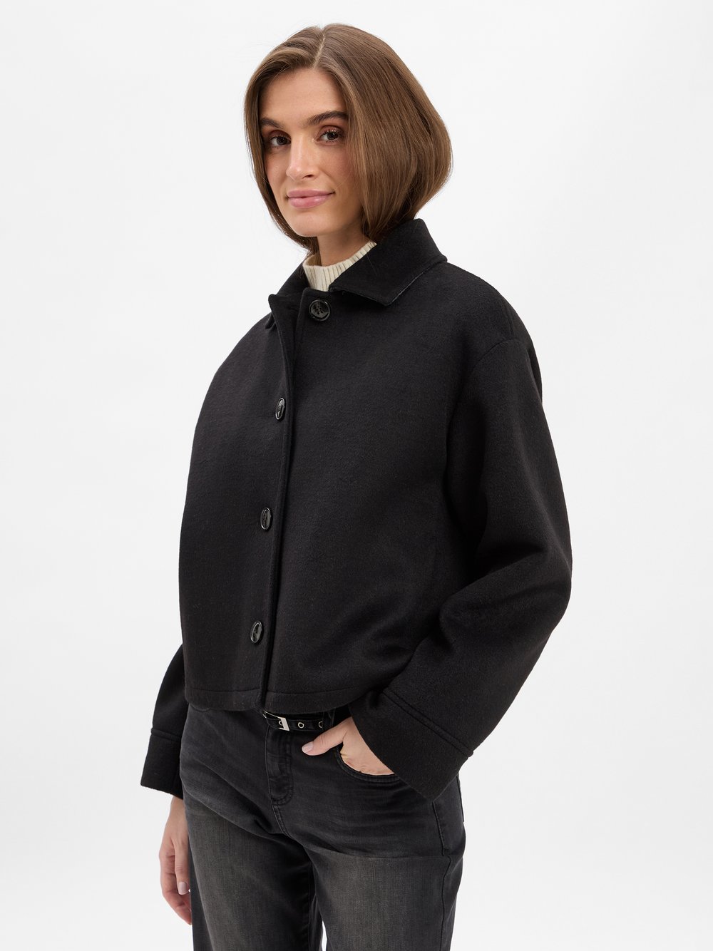 Marie Lund Jacke -Verena Damen schwarz, 36