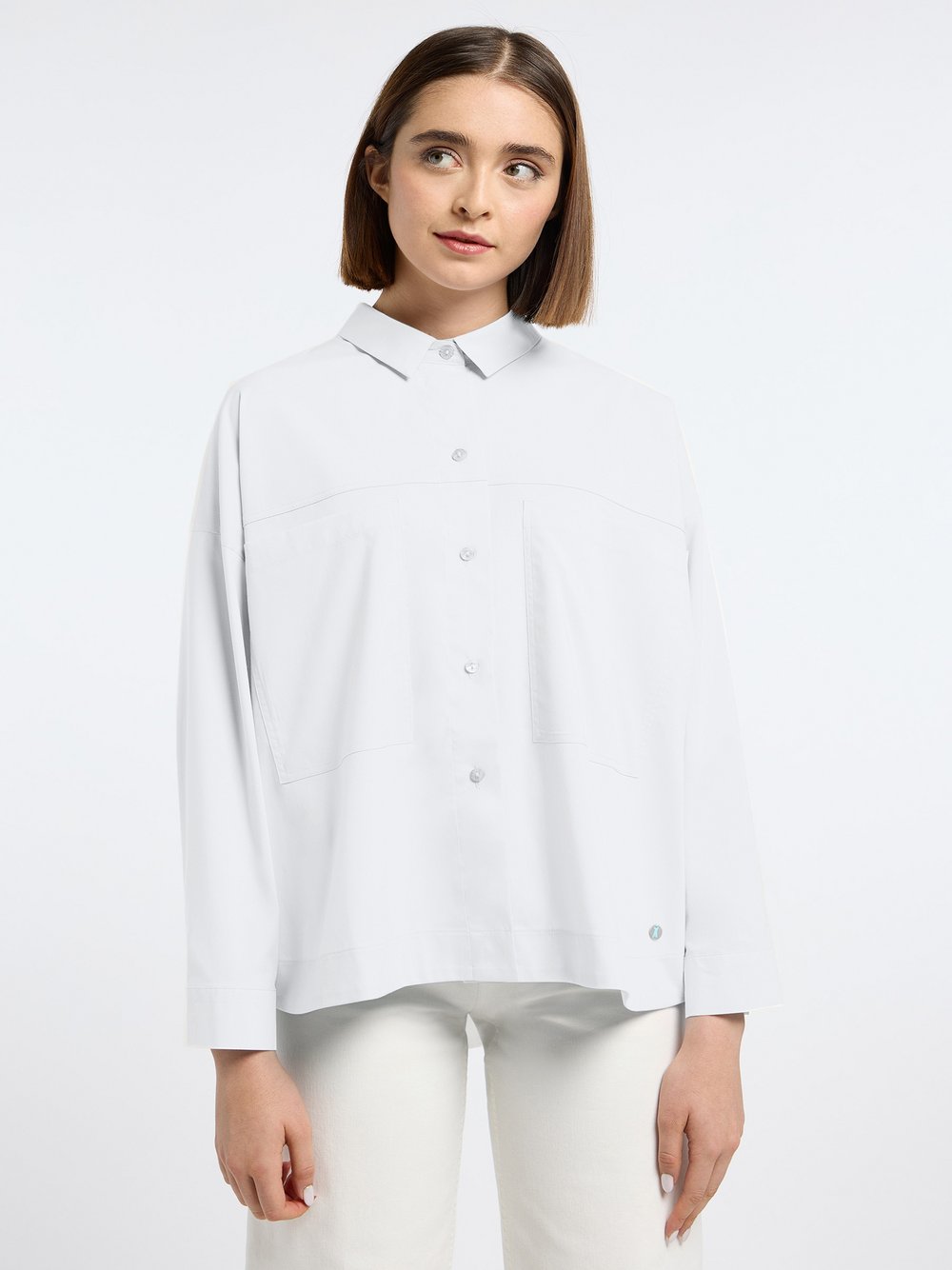 Frieda & Freddies Bluse Damen Baumwolle weiß, 36