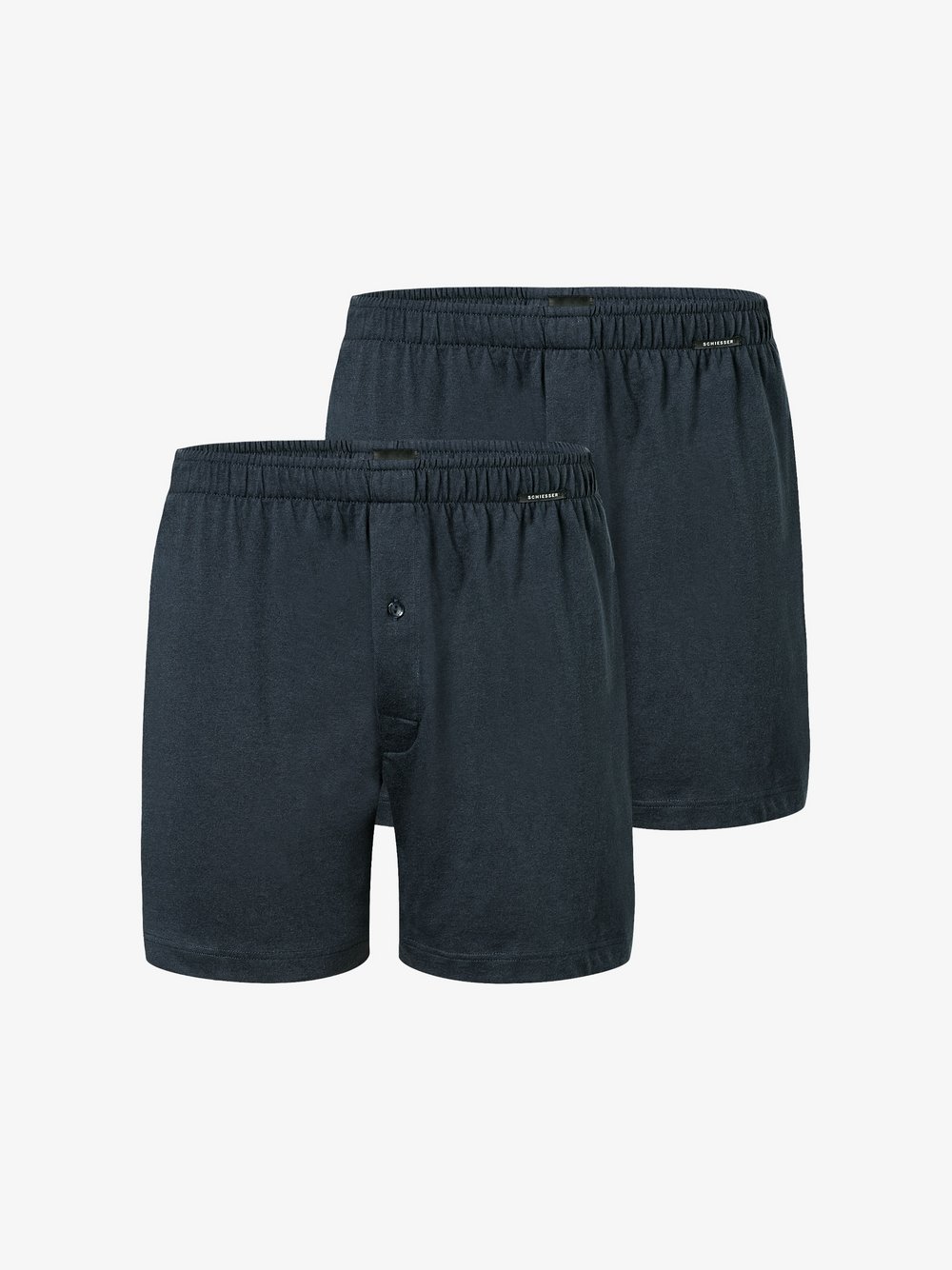 Thumbnail - Schiesser Boxer Herren Baumwolle blau, 10