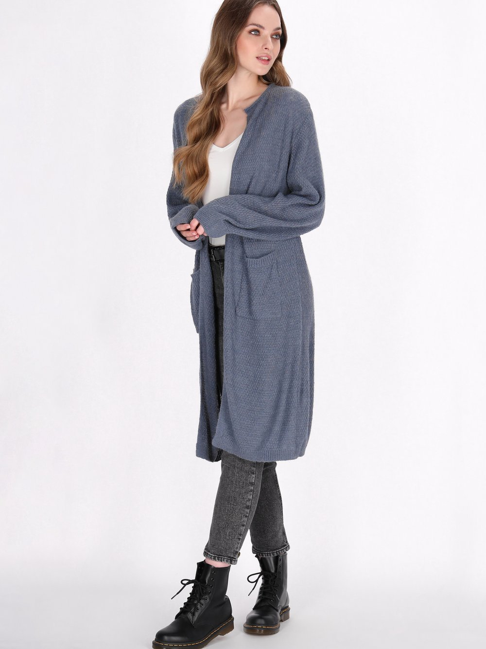 Thumbnail - Dreimaster Strickjacke Damen Polyamid mehrfarbig, XL/XXL