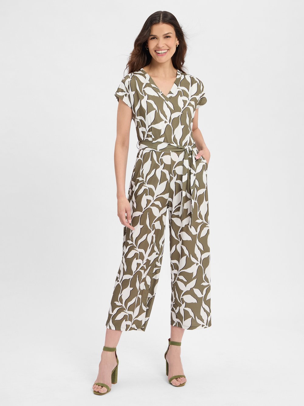 More & More Jumpsuit Damen mehrfarbig gemustert, 36
