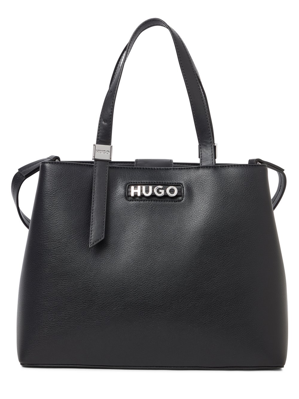 HUGO Umhängetasche Damen Kunstleder schwarz, ONE SIZE