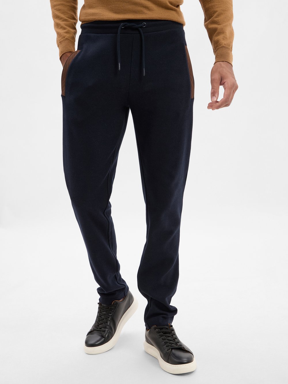 Bugatti Sweathose Herren Baumwolle blau, XXL