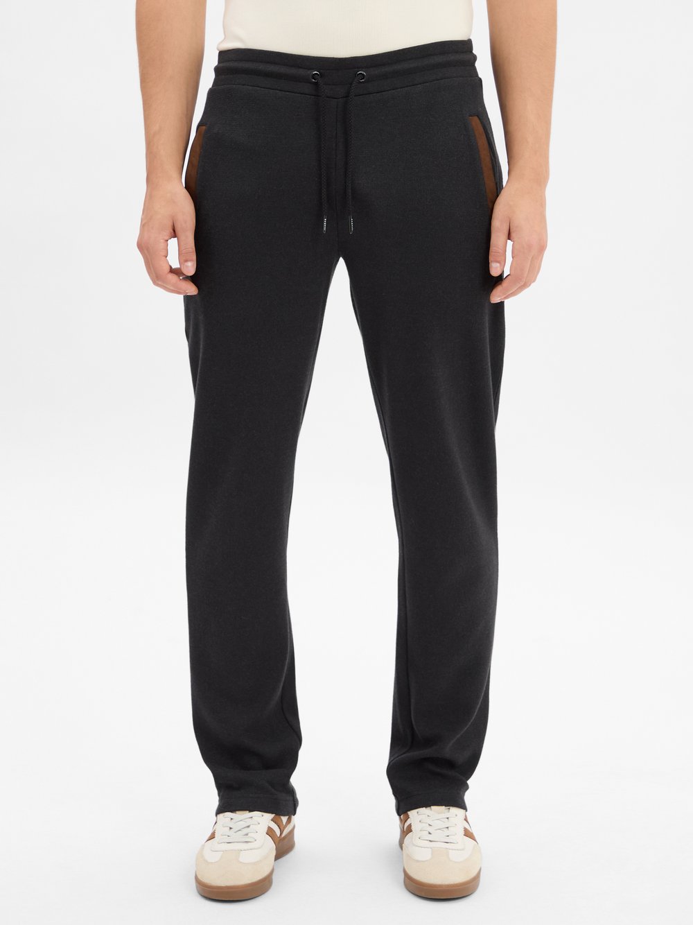Bugatti Sweathose Herren Baumwolle grau, L