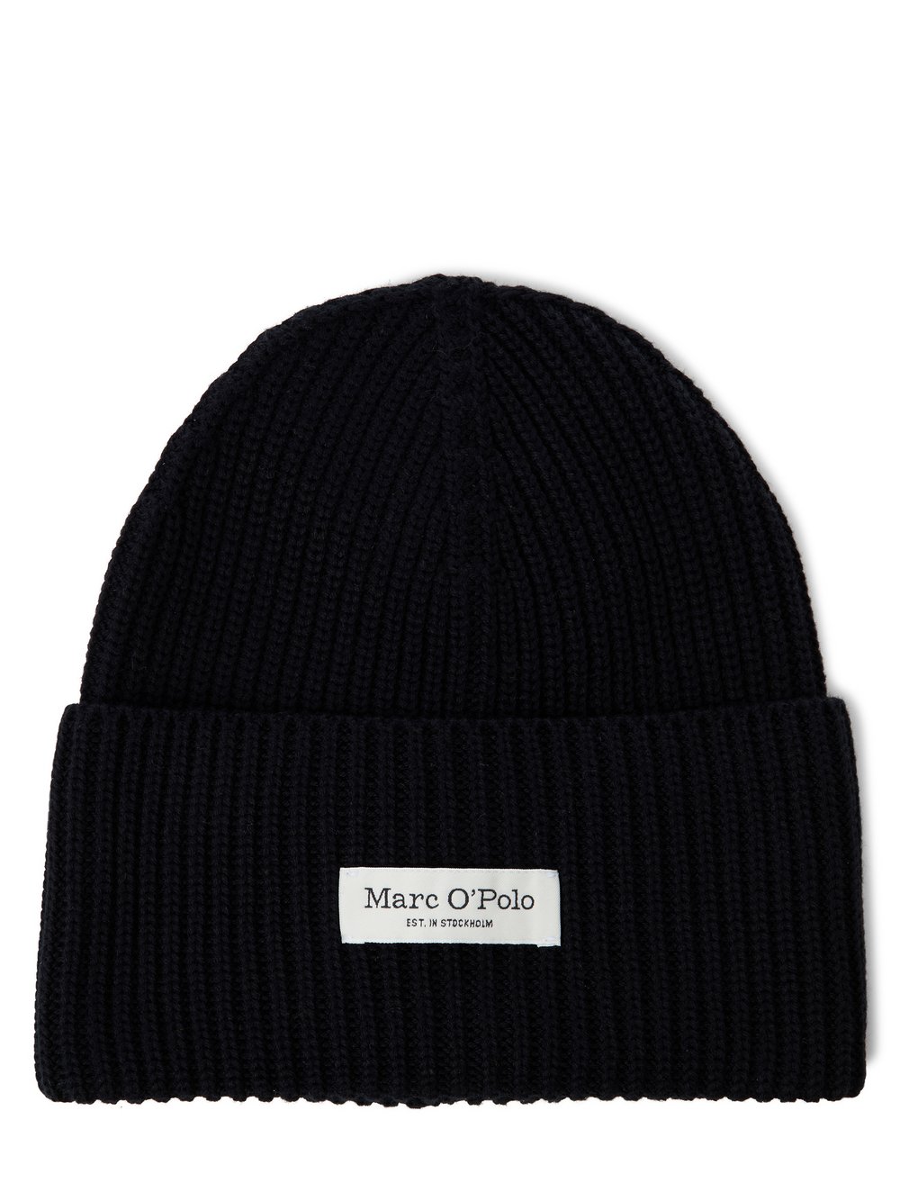 Thumbnail - Marc O'Polo Mütze Damen Baumwolle schwarz, ONE SIZE