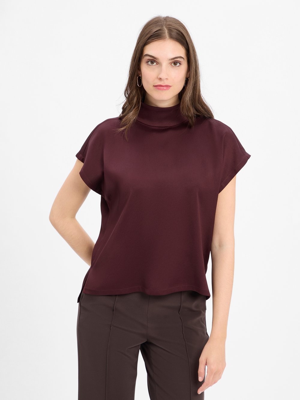 Drykorn Satinbluse Damen lila, 36