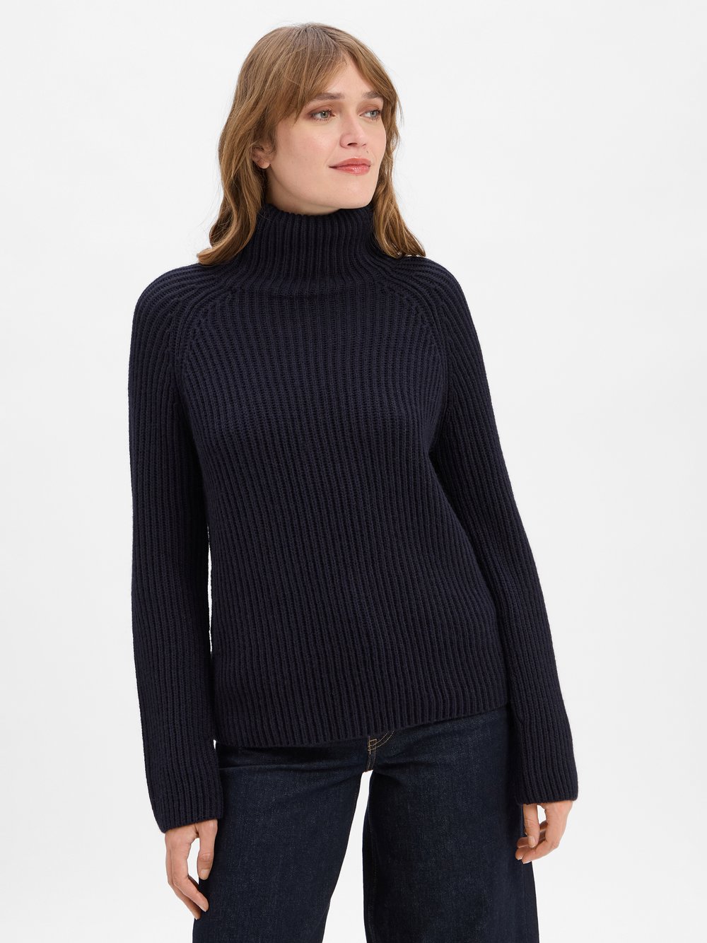 Drykorn Pullover mit Woll- und Alpaka-Anteil Damen blau, XS