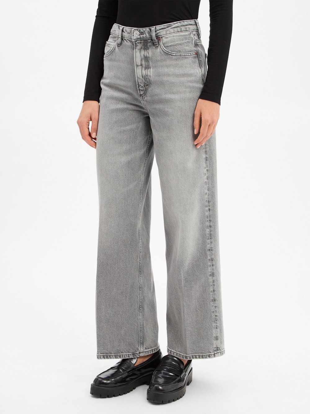 Marc O'Polo Jeans Damen Bambus grau, 28-32