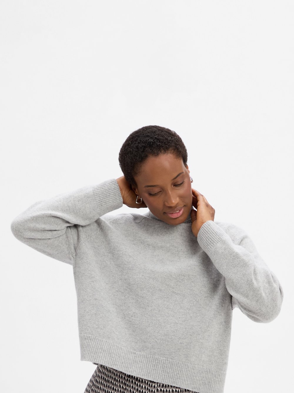 Drykorn Pullover aus Schurwolle Damen grau meliert, XS