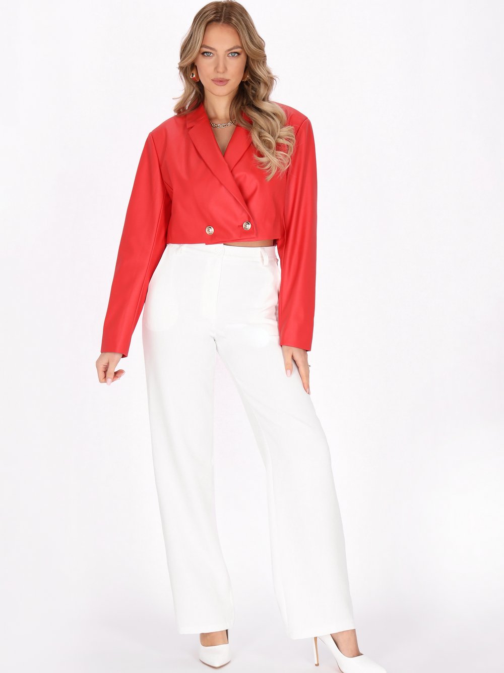 Thumbnail - Faina Jacke Damen rot, M