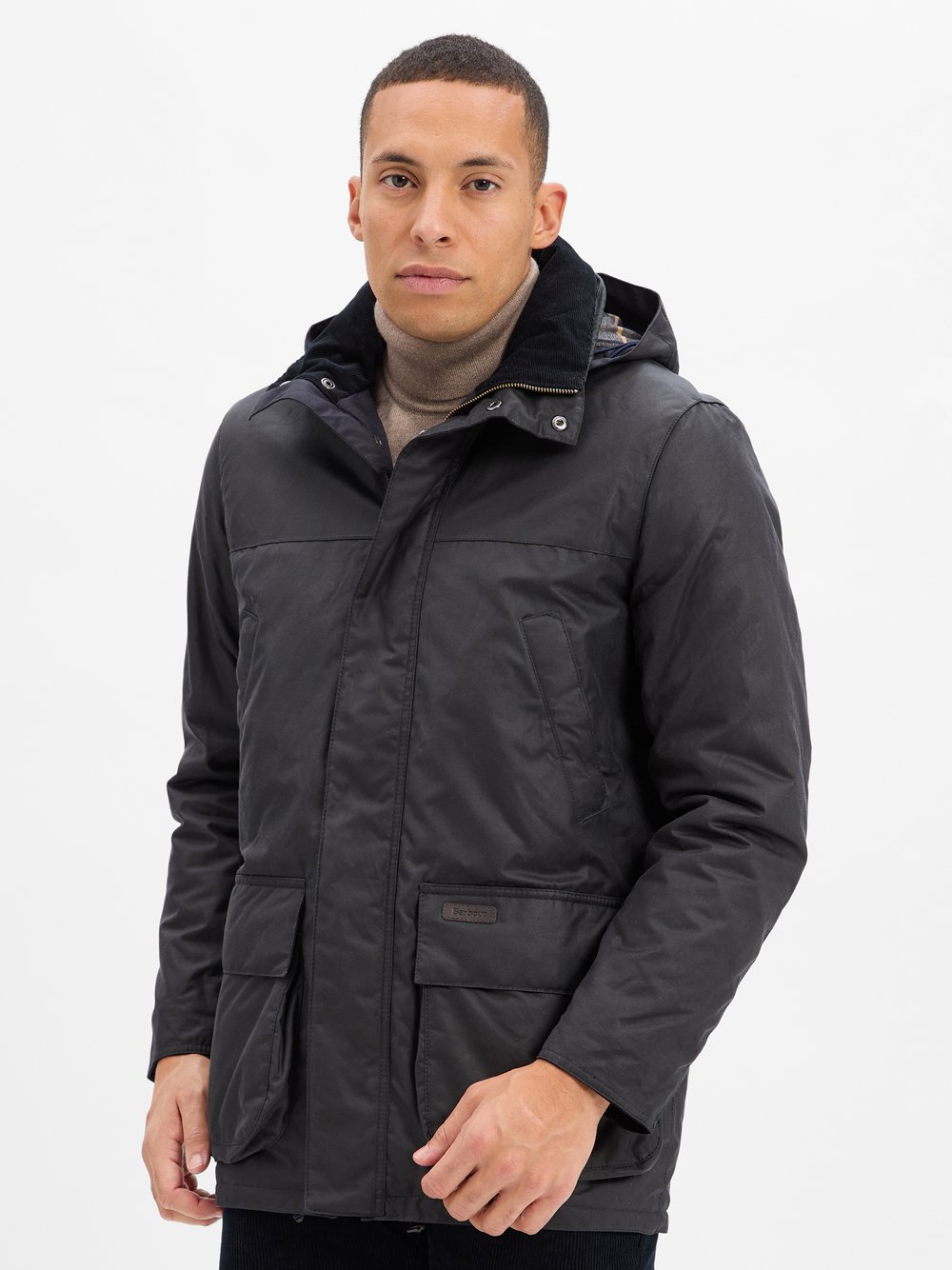 Thumbnail - Barbour Wachsjacke Herren blau, XXL