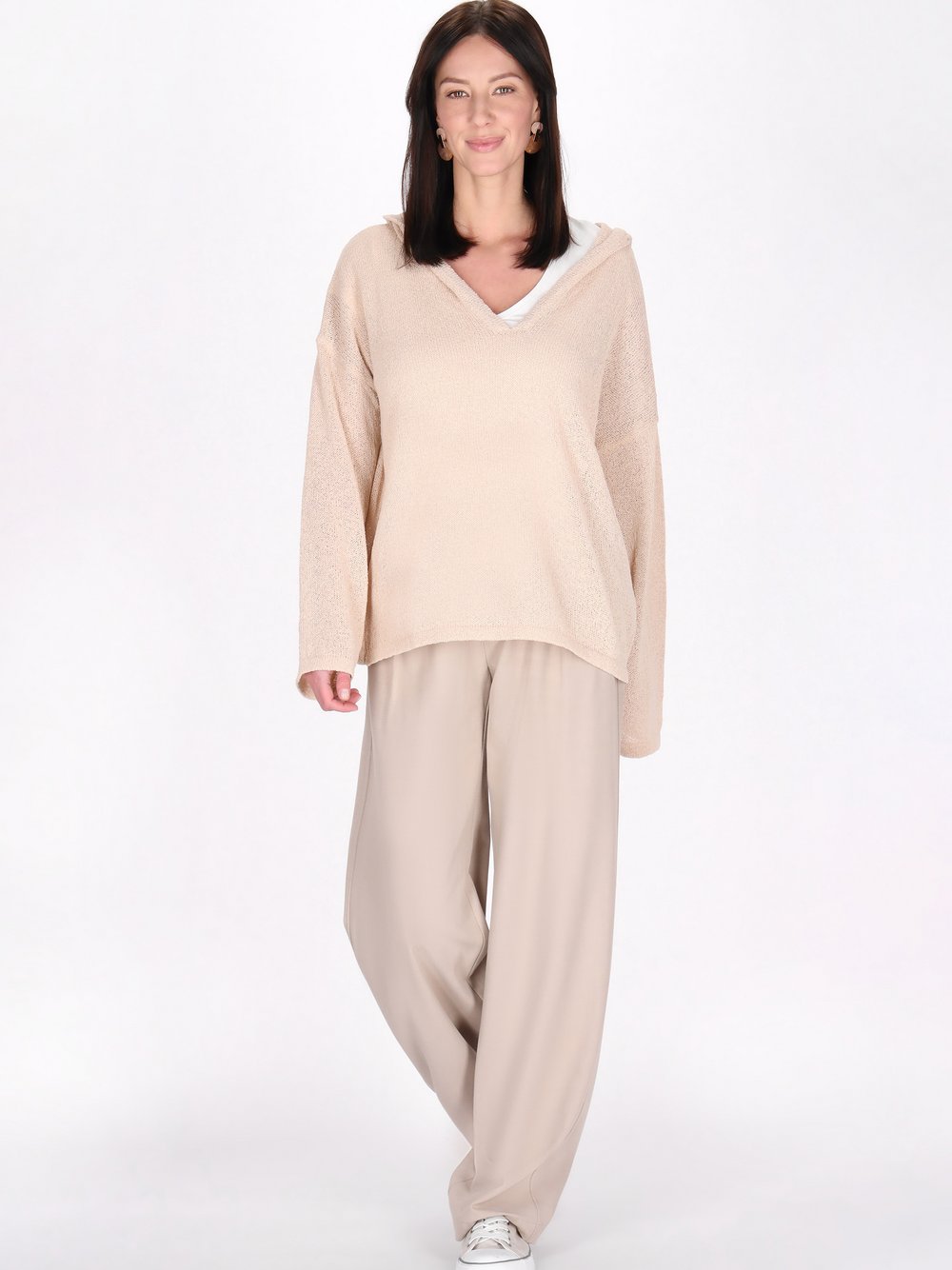 Usha Pullover Damen beige, XS/S