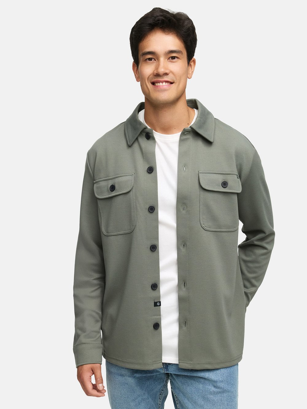 Indicode Hemd Langarm Herren Regular Fit grau, XXL