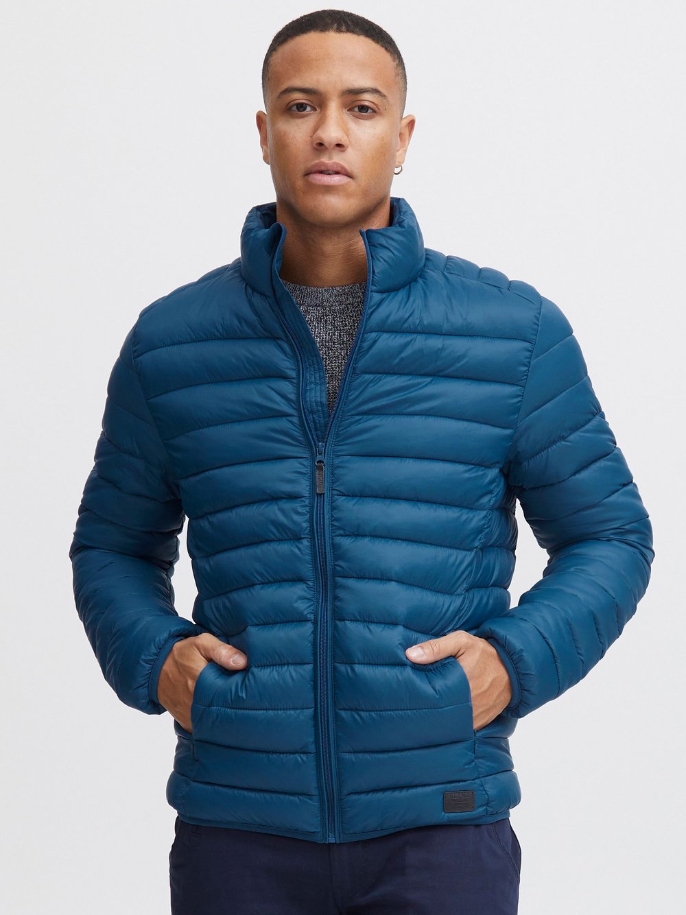 BLEND Steppjacke Herren blau, XL