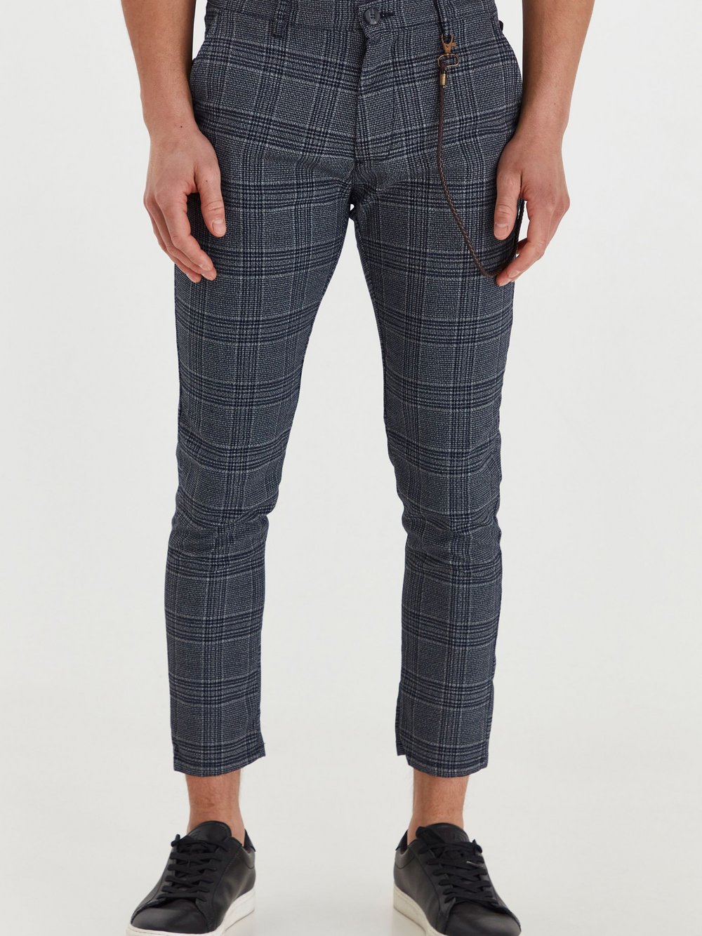 Solid Stoffhose Herren blau, XL