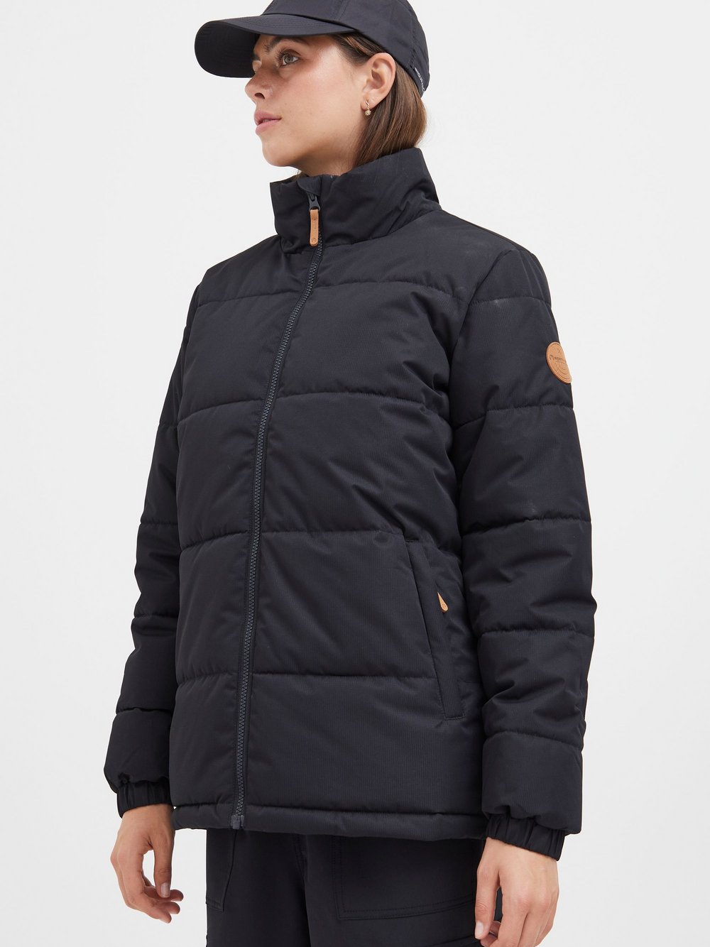 North Bend Steppjacke Damen schwarz, 36