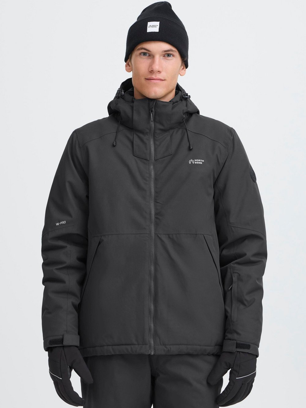 North Bend Skijacke Herren grau, XXXL