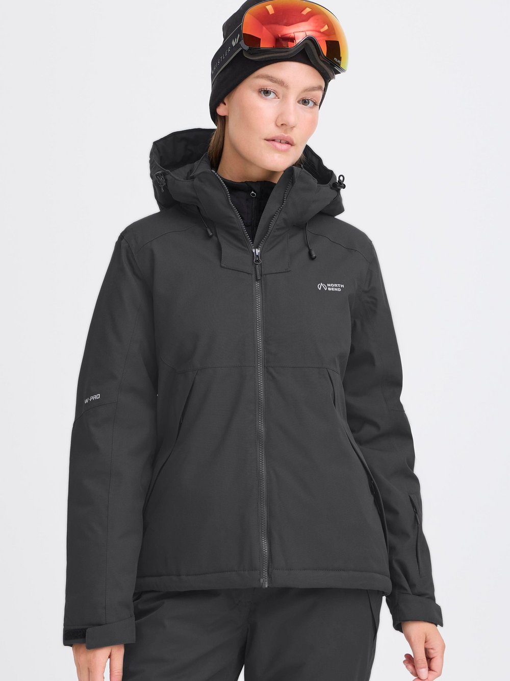Thumbnail - North Bend Skijacke Damen grau, 42