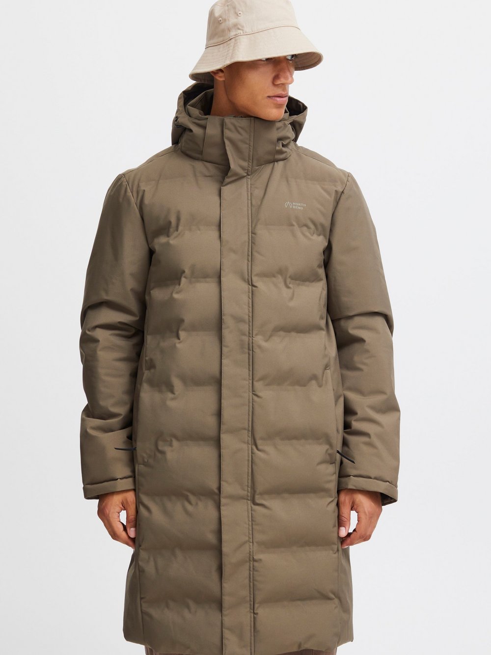 North Bend Steppmantel Herren grün, XXL