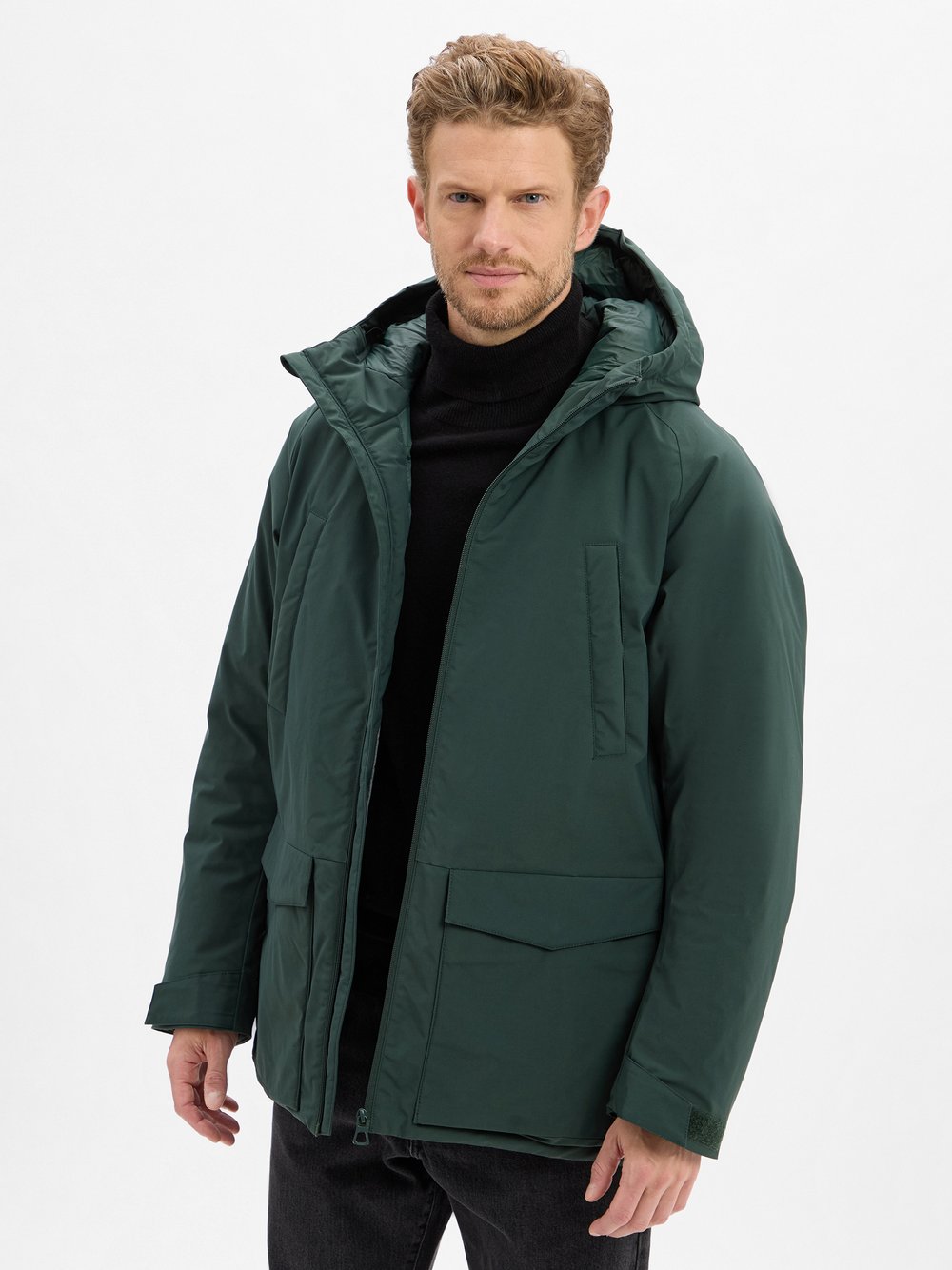 Nils Sundström Winterjacke Herren grün, S