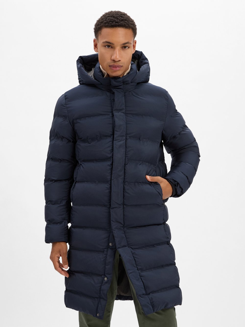 Finshley & Harding Steppjacke Herren blau, S