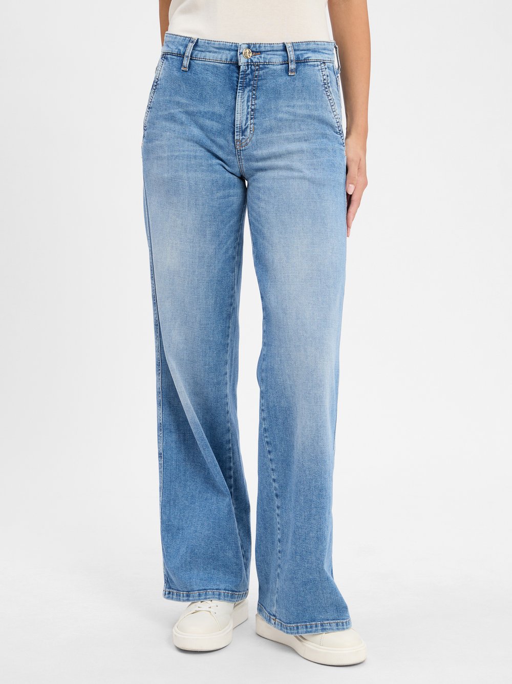 Cambio Jeans Damen Baumwolle blau, 38