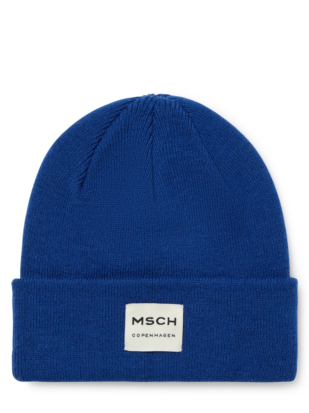 Msch Copenhagen Wollmütze Damen Wolle blau, ONE SIZE