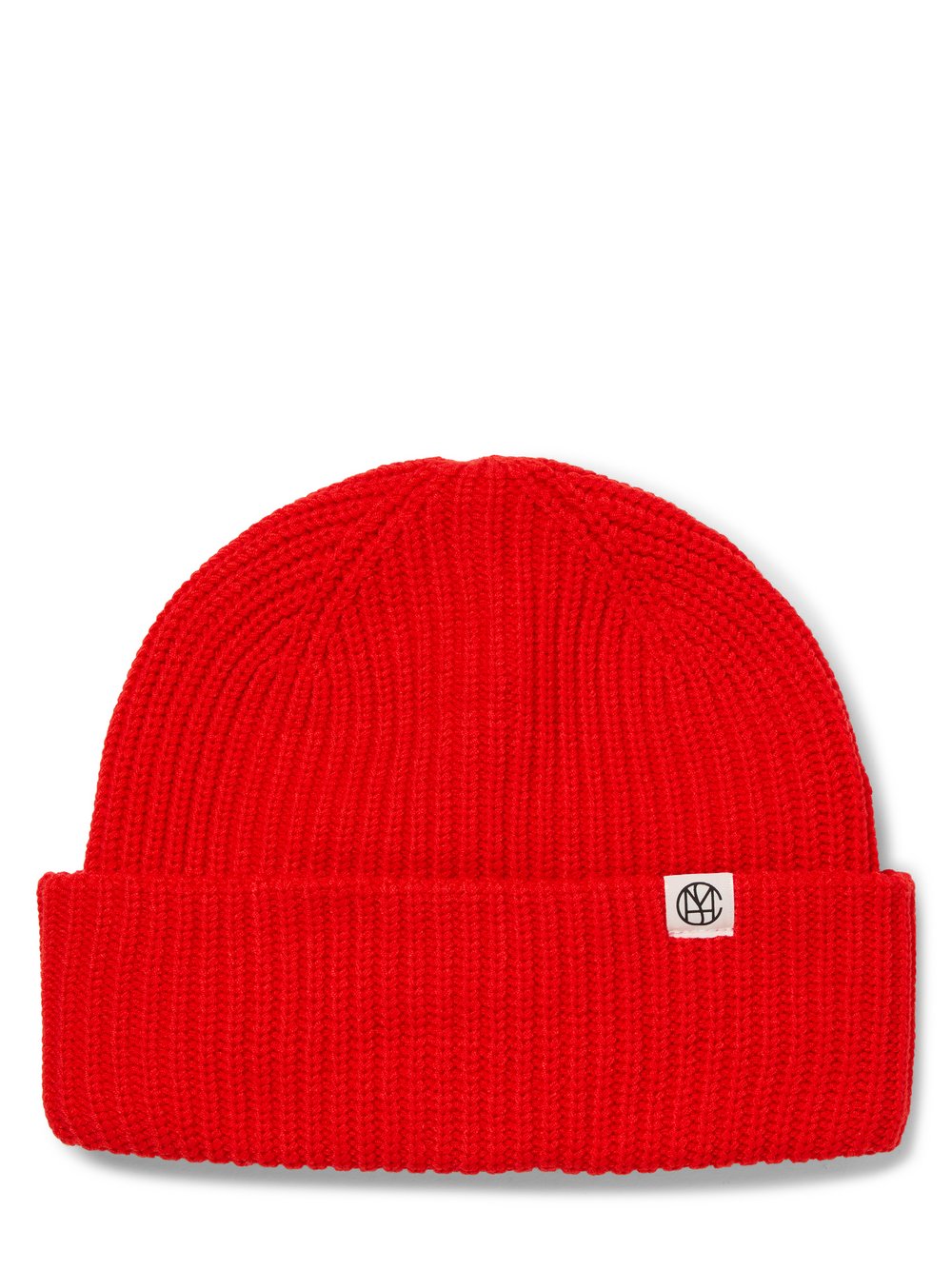 Thumbnail - Msch Copenhagen Strickmütze Damen rot, ONE SIZE