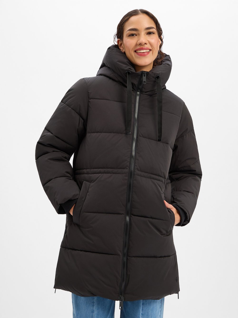 Msch Copenhagen Steppmantel Damen schwarz, L/XL